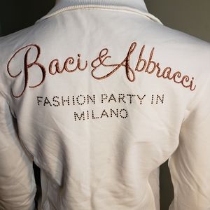 Baci & Abbracci zip up sweatshirt